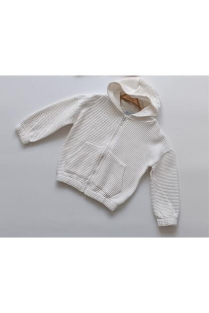 KIZ BEYAZ KAPŞONLU HIRKA