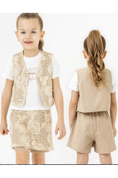 KIZ DANTEL KAPLAMA 3 LÜ KETEN TAKIM