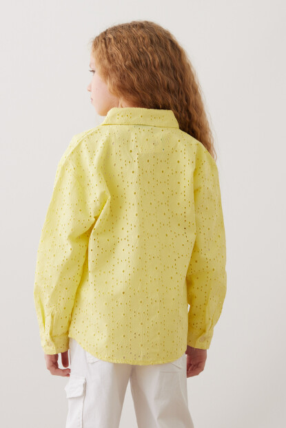 KIZ İKİLİ GÜPÜR GÖMLEK-TSHİRT TAKIM