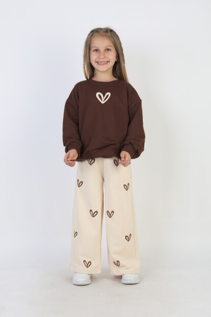 KIZ KALPLER NAKIŞ DETAYLI TAKIM