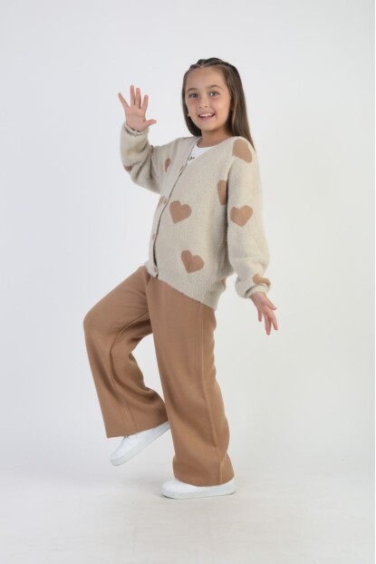 KIZ KALPLİ  HIRKALI TRİKO TAKIM