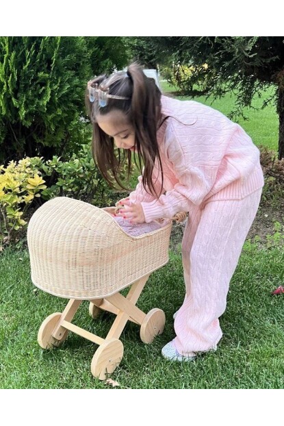 KIZ  SELANİK ÖRGÜ TRİKO TAKIM