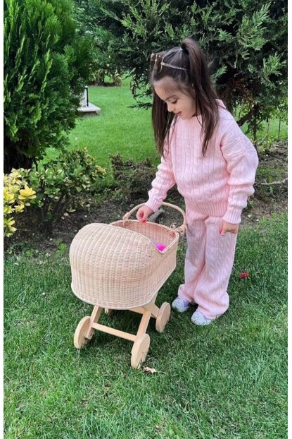 KIZ  SELANİK ÖRGÜ TRİKO TAKIM