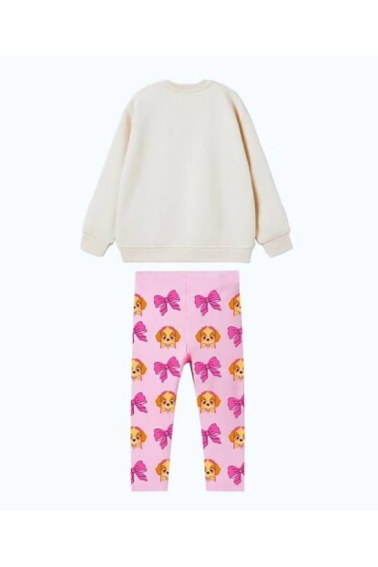 KIZ PAW PATROL DESENLİ TAYTLI TAKIM