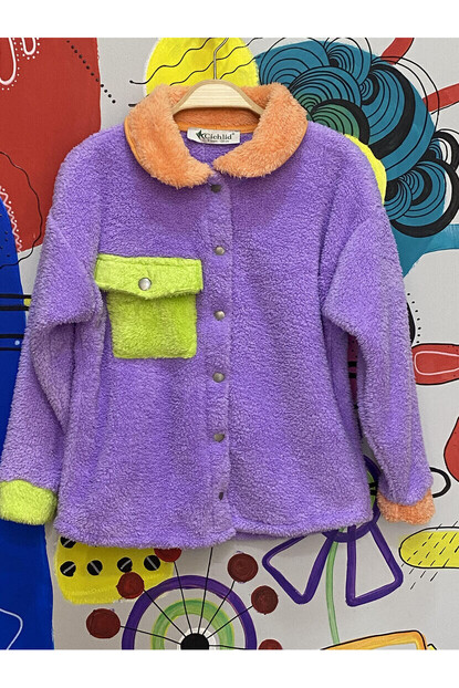 Kız Peluş Hırka