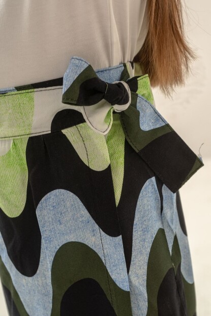 KIZ ŞORT ETEKLİ TAKIM