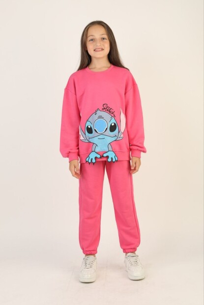 KIZ STİTCH DETAYLI EŞOFMAN TAKIMI