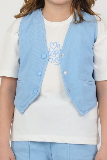 KIZ YELEKLİ 3 LÜ TAKIM