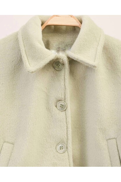 KIZ YEŞİL KAŞE KABAN