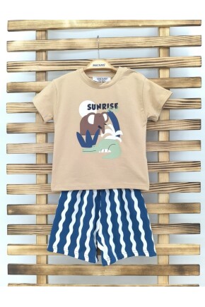 ERKEK DESENLİ ŞORTLU TAKIM