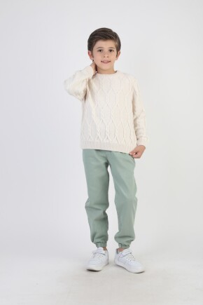 ERKEK GABARDİN PANTOLONLU TRİKO KAZAK TAKIM