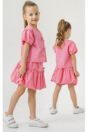 KIZ BALON ETEKLİ DOKUMA TAKIM