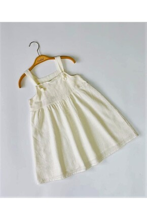 KIZ BEYAZ KETE ELBİSE