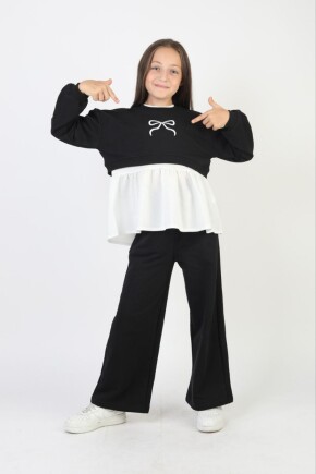 KIZ FİYONK NAKIŞLI 3LÜ TAKIM