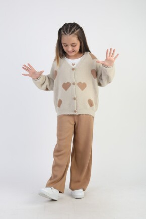 KIZ KALPLİ  HIRKALI TRİKO TAKIM