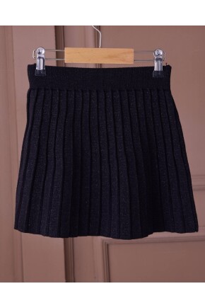 KIZ SİMLİ PİLELİ ETEK