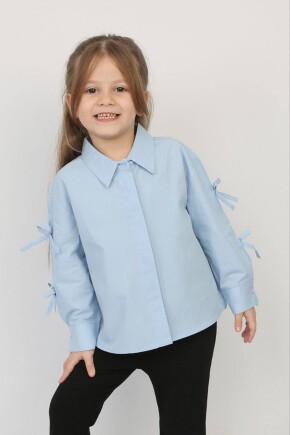 KOL FİYONK DETAYLI POPLİN GÖMLEK