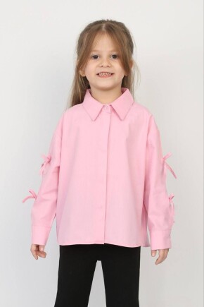 KOL FİYONK DETAYLI POPLİN GÖMLEK