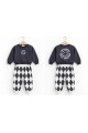 ERKEK DESENLİ RELAX KESİM PANTOLONLU TAKIM